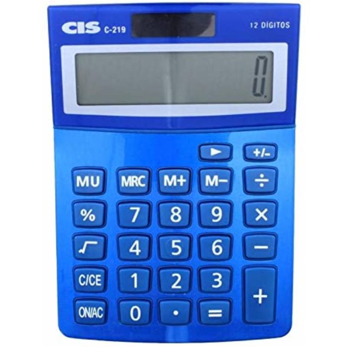 calculadora mesa C219 azul cis Calculadora CK-219